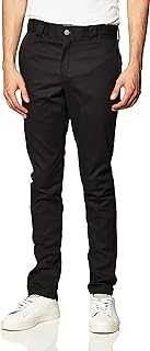 Men's Slim Skinny Fit Twill Work Pant