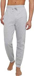 Men's Ecosmart Jogger Sweatpants, Men's Midweight Fleece Lounge Pants, 30.5