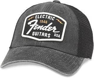 Fender Guitars Patch Unisex Adjustable Snapback Baseball Hat