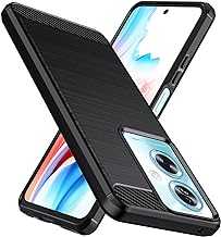 Designed for Oppo A79 Case, Flexible TPU [Brushed Texture] [Anti-Slip] Shockproof Military Protection Bumper Phone Case,Slim Case Cover for Oppo A79,Black