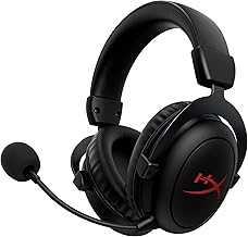 Cloud II Core Wireless - Gaming Headset for PC, DTS Headphone:X Spatial Audio, Memory Foam Ear Pads, Black