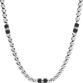 Men's Stainless Steel or Leather Necklace for Men