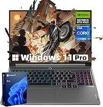 Legion Pro 5i Gaming Laptop - 16" WQXGA 165Hz Display, Intel 24-Core i9-14900HX, NVIDIA GeForce RTX 4060, 32GB DDR5, 1TB SSD, WiFi 6E, RGB Backlit Keyboard, Windows 11 Pro