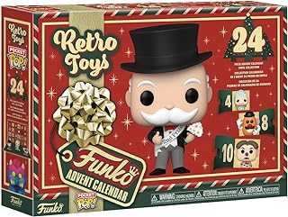 Pop! Advent Calendar: Hasbro Retro Toys 2024, 24 Pocket Pop! Vinyl Figures