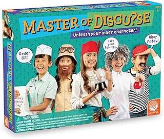 Master of Disguise Kit For Kids With Over 40 Dress Up Accessories