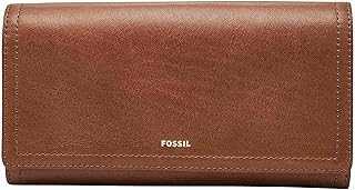 Women's Logan Leather Wallet RFID Blocking Flap Clutch Organizer, Brown (Model: SL7833200)