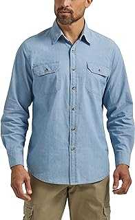 Men's Long Sleeve Classic Woven Shirt