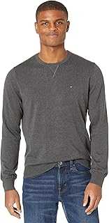 Men's Solid Crewneck Sweater