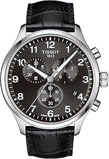 mens Tissot Chrono XL Stainless Steel Casual Watch Black T1166171605700