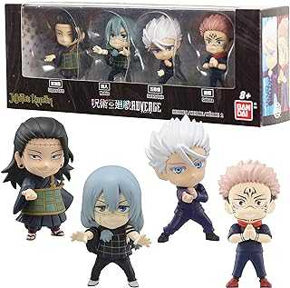 Namco - Jujutsu Kaisen Adverge Figure Box Set D (Satoru Gojo, Ryomen Sukuna, Suguru Geto, Mahito), Adverge Figure Box Set