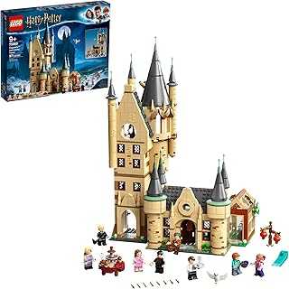 Harry Potter Hogwarts Astronomy Tower 75969, Castle Toy Playset with 8 Character Minifigures Including Harry Potter and Draco Malfoy, Wizarding World, Birthday Gifts for Kids, Girls & Boys