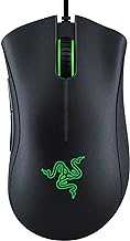 Razer DeathAdder Essential Gaming Mouse: 6400 DPI Optical Sensor - 5 Programmable Buttons - Mechanical Switches - Rubber Side Grips - Classic Black