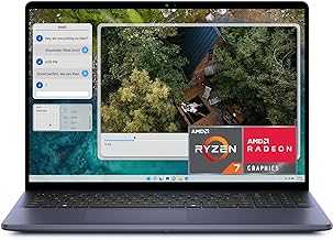 Inspiron 5645 Laptop - 16.0 16:10 FHD+ (1920 x 1200) Display, AMD Ryzen 7-8840U, 16GB DDR5 RAM, 1TB SSD, AMD Radeon Graphics, Windows 11 Home, Onsite & Migrate Services - Midnight Blue