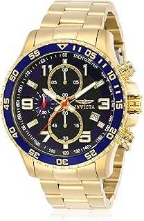 Men's Specialty Chronograph Textured Dial Stainless Steel Watch