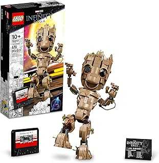 Marvel I am Groot 76217 Building Toy Set - Action Figure from The Guardians of The Galaxy Movies, Baby Groot Model for Play and Display, Great for Kids, Boys, Girls, and Avengers Fans Ages 10+