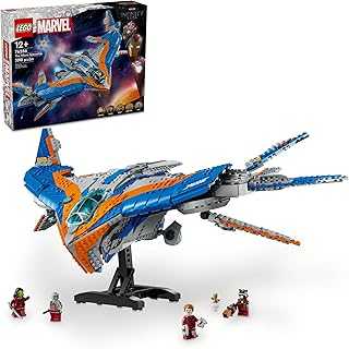 Marvel Guardians of The Galaxy: The Milano Buildable Starship Toy, Marvel Gift for Kids with 4 Super Hero Minifigures, Guardians of The Galaxy Toy for Boys and Girls Ages 12 and Up, 76286