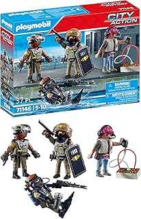 Tactical Police Figure Set