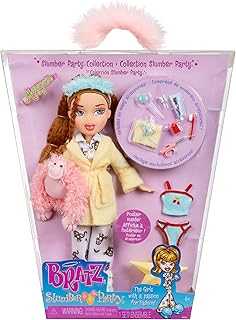 Slumber Party Meygan Fashion Doll with 2 Sets of Pajamas, Plush, and Accessories