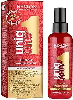 UniqOne Revlon Professional Hair Treatment, Gifts for Her, Stocking Stuffers, Moisturizing Repair For Dry, Damaged Hair, 5.1 Fl Oz (Pack of 1)