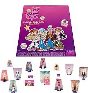 Bratz Minis Advent Calendar - 25 Surprises, Y2K Nostalgia, Collectors Ages 6 7 8 9 10+