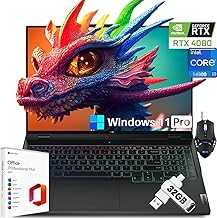 Legion Pro 7i Gen 9 Gaming Laptop, Intel 24 Core i9-14900HX, GeForce RTX 4080 12GB, 16" IPS QHD+ 240Hz Display, 64 GB DDR5 RAM, 4 TB SSD, Win 11 Pro & Office Lifetime License, Gaming Mouse