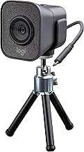 Logitech StreamCam Plus 1080P HD 60fps Streaming Webcam with Tripod - Graphite (Renewed)