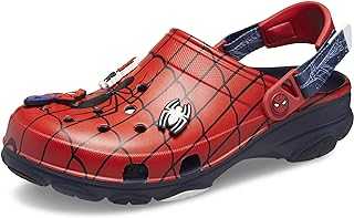 Unisex-Adult Marvel Superhero Clogs, Spiderman, Black Panther and Captain America Shoes