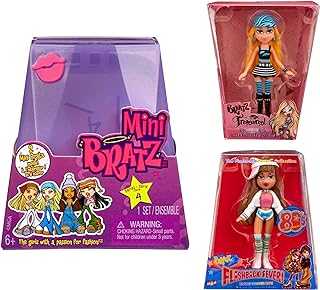 Bratz Mini Series 4 Collectible Figures by MGA's Miniverse, 2 Mini Dolls per Blind Pack, Packaging Doubles as Display, Y2K Nostalgia, Collectors Ages 6 7 8 9 10+