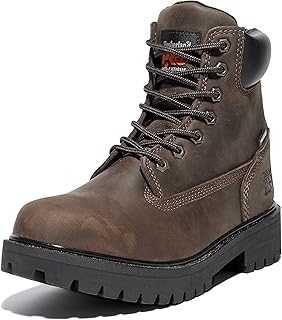 Men's Direct Attach 6 Inch Soft Toe Insulated Waterproof Industrial Work Boot