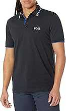 Men's Paddy Pro Contrast Color Cotton Stretch Polo Shirt