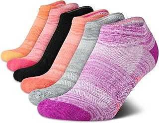 Avia Women's No Show Low Cut Running Socks (6 Pack)