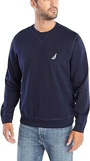 Men's Basic Crew Neck Fleece Sweatshirt