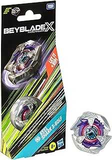 Beyblade X Keel Shark 3-60LF Booster Pack Set with Attack Type Right-Spinning Top; Battling Top Toys for 8 Year Old Boys and Girls