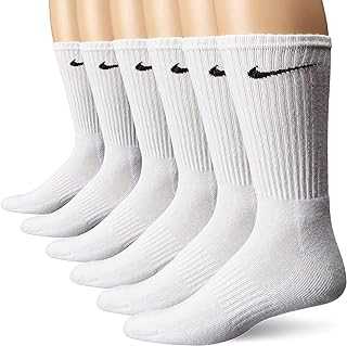 Performance Cushion Crew Socks with Band (6 Pairs)