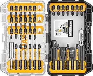 Screwdriver Bit Set, Impact Ready, FlexTorq, 40-Piece (DWA2T40IR)