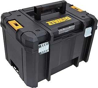 TSTAK Tool Box, Extra Large Design, Removable Tray for Easy Access to Tools, Water and Debris Resistant (DWST17806)