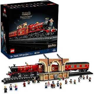 Harry Potter Hogwarts Express – Collectors' Edition 76405, Iconic Replica Model Steam Train from The Films, Collectible Memorabilia Set for Adults