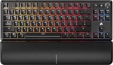 K70 CORE TKL Wireless RGB Tenkeyless Mechanical Gaming Keyboard – Pre-Lubed MLX Red v2 Linear Switches, SOCD, ABS Double-Shot Keycaps, Sound Dampening, 1000Hz Polling, QWERTY NA – Black