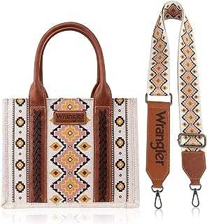 Wrangler Tote Bag for Women Western Shoulder Purses Boho Aztec Satchel Handbags