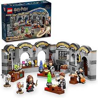 Harry Potter Hogwarts Castle: Potions Class Building Set, Harry Potter Toy for Boys & Girls, Age 8+ - Gift for Kids W/ 4 Minifigures - 76431