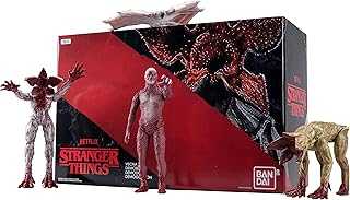 Namco - Stranger Things - Bloody Vecna, Demogorgon, Demodog, & Demobat Vinyl Figures 4-Pack Deal