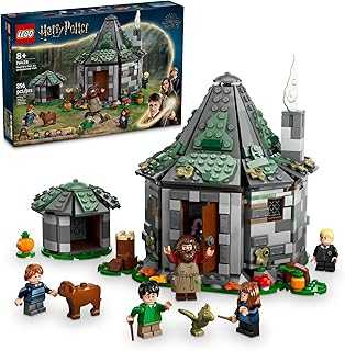 Harry Potter Hagrid's Hut: an Unexpected Visit - Harry Potter Toy for Boys & Girls Ages 8+ - Kids Building Toys W/Buildable House, 7 Minifigures & Dragon - 76428