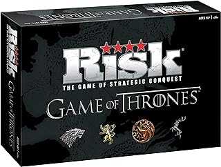 Risk Themed Game of Thrones Strategy Board Game |for Game of Thrones Fans | Official Merchandise | Based on The TV Show on HBO