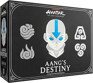 Avatar: The Last Airbender: Aang's Destiny | Cooperative Deck Building Board Game | Strategy Game | Fun for Family Game Night | Ages 10+ | 2-4 Players | 60 Minutes