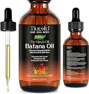 Batana Oil for Hair Growth, Eyelashes & Eyebrows,100% Pure & Natural Organic Batana Oil for Hair Loss, Repair, Moisturizing Massage Oil for Aromatherapy,Carrier Oil, Hair Oil, Body Oil