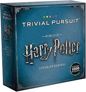 Trivial Pursuit World of Harry Potter Ultimate Edition | Trivia Board Game Based On Harry Potter Films | Officially Licensed