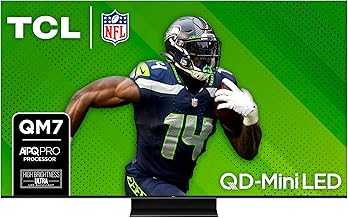 55-Inch QM7 QLED 4K Smart QD-Mini LED TV with Google TV (55QM751G, 2024 Model) Dolby Vision IQ, Dolby Atmos, HDR, Game Accelerator up to 120Hz, Voice Remote, Works with Alexa, Streaming Television
