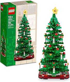 Christmas Tree - Building Toys for Kids, Boys & Girls, Ages 12+ - Mini Christmas Tree Decorations for Tabletop & Home - Gifts for Boys & Girls - 40573