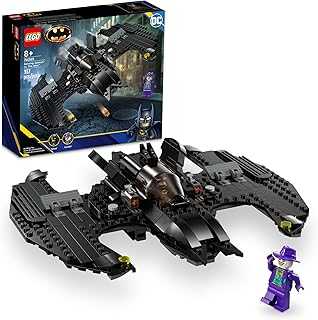 DC Batwing: Batman vs. The Joker 76265 DC Super Hero Playset, Features 2 Minifigures and a Batwing Toy Based on DC’s Iconic 1989 Batman Movie, DC Birthday Gift for 8 Year Olds