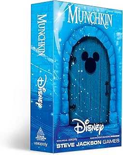 Munchkin: Disney Card Game | Munchkin Game Featuring Disney Characters and Villains | Officially Licensed Disney Card Game | Tabletop Games & Board Games for Disney Fans